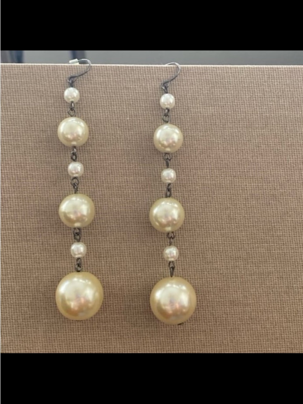 Pearl Drop Dangle Earrings